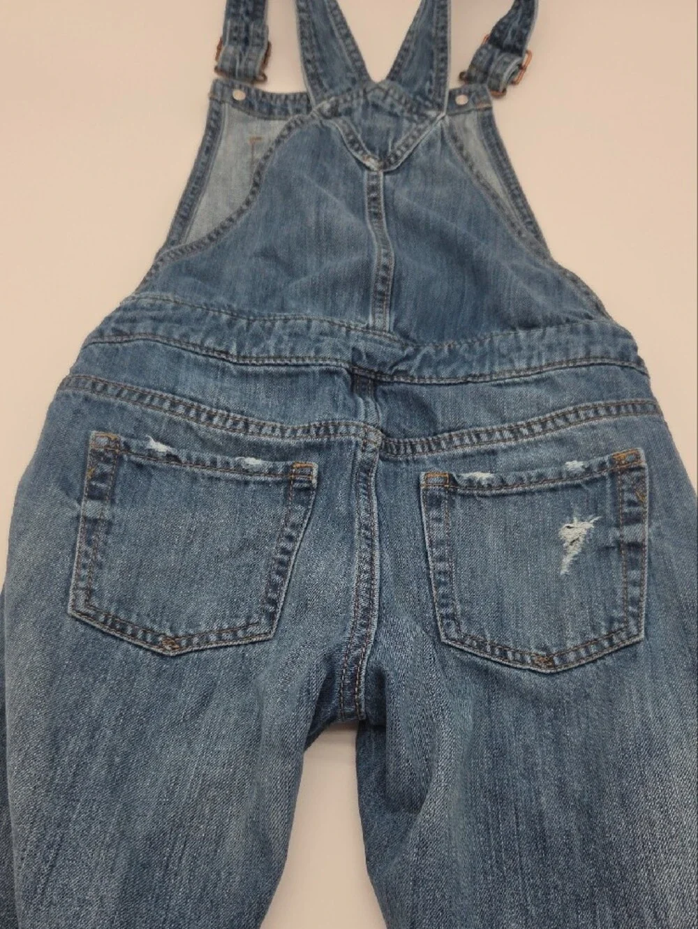 GAP denim garment in classic blue with contrast stitching